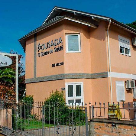 Pousada O Canto Do Sabia Canela Bagian luar foto