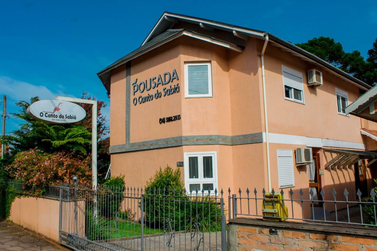 Pousada O Canto Do Sabia Canela Bagian luar foto
